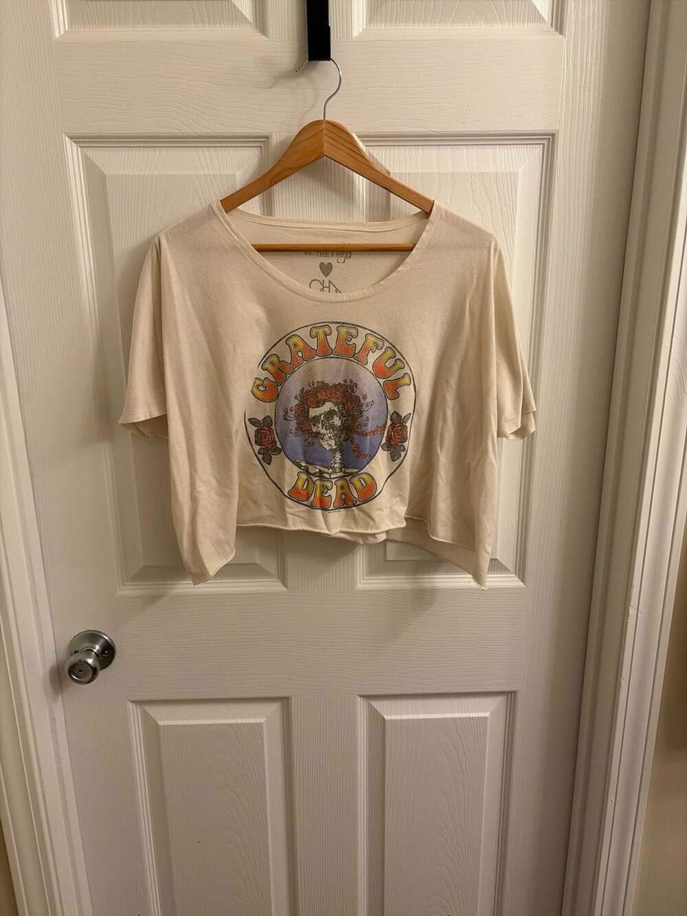 Chaser x Free People We The Free Grateful Dead Bertha Cropped XS